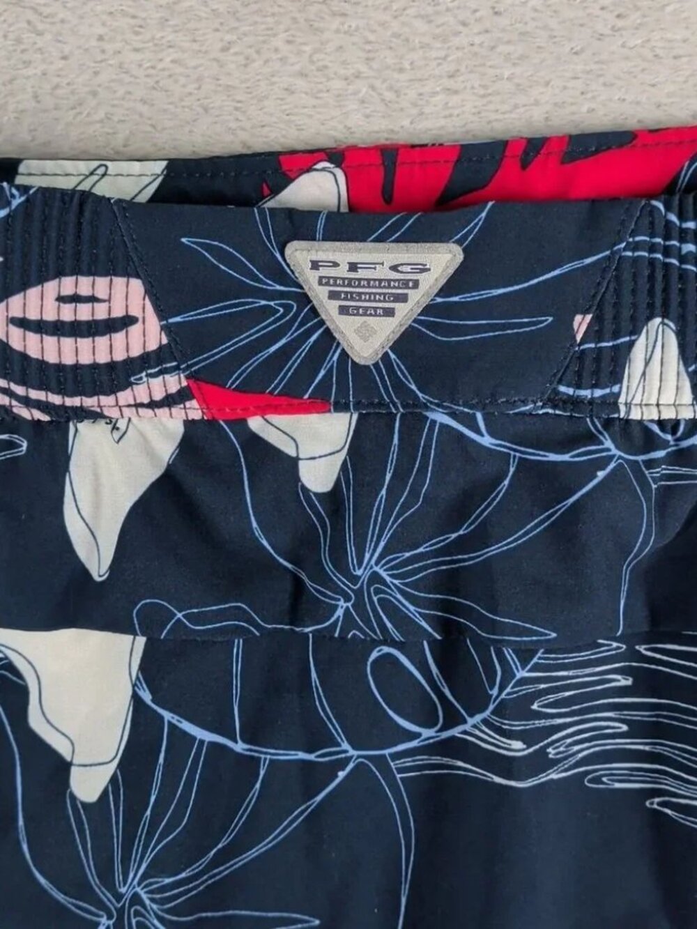 COLUMBIA PFG Tidal Sands II Tropical Floral Skort Skirt UPF 50 Womens Medium - Picture 4 of 8